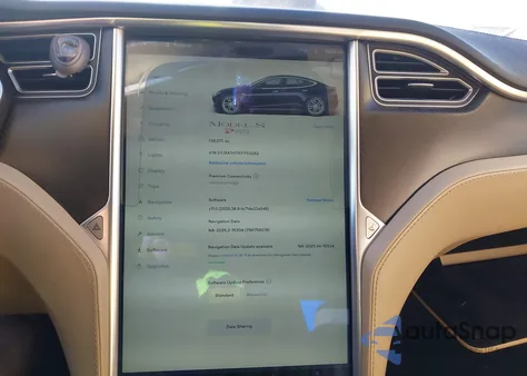 2014 Tesla Model S P85 из США, поврежденный, VIN 5YJSA1H11EFP50282